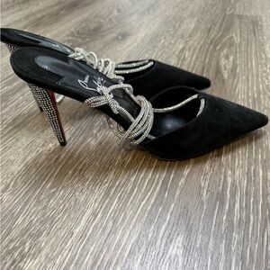 Christian Louboutin Astrid Lace Strass 39